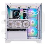 Case XPG INVADER X WHITE X4 FAN ARGB Mid Tower, ATX, Micro-ATX, Mini-ITX. - Imagen 2