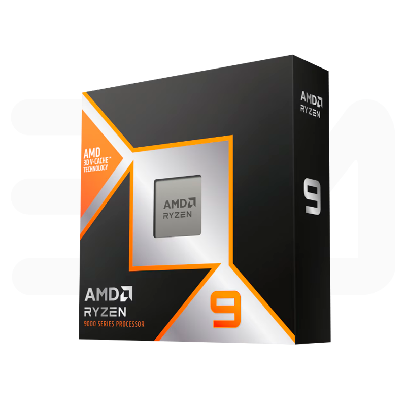 AMD Ryzen 9 9900X3D Procesador AMD Ryzen 9 9900X3D 4.40 / 5.50 GHz, 128 MB L3 Cache, 12-Cores, 4nm, TDP: 120W - Imagen 1