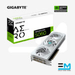 Tarjeta de video GIGABYTE RTX 5060 AERO OC, 8 GB GDDR7, PCI-Express 5.0