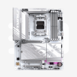 Motherboard GIGABYTE B850 AORUS ELITE WIFI7 ICE, Chipset AMD B850, Socket AMD AM5, ATX - Imagen 2
