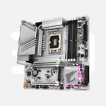 Motherboard Gigabyte Z790M AORUS ELITE AX ICE, Chipset Intel Z790, LGA1700, mATX - Imagen 3