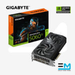 Tarjeta de video GIGABYTE RTX 5060 TI  WINDFORCE, 16 GB GDDR7, PCI-Express 5.0