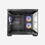 Case ANTEC CX600M WOOD ARGB, x3 Fan ARGB - Imagen 2