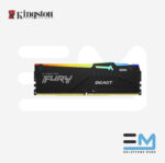 Memoria Kingston Fury Beast 32GB DDR5 6000 MHz, CL36, Black RGB, Intel XMP/AMD EXPO