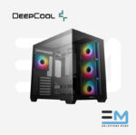 Case DEEPCOOL CG530 4F BLACK, Mid-Tower, mATX, ATX, x4 Fan ARGB