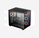 Case DEEPCOOL CG530 4F BLACK, Mid-Tower, mATX, ATX, x4 Fan ARGB - Imagen 2