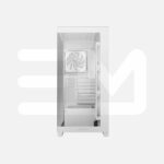 Case DEEPCOOL CG580 WHITE, Mid-Tower, mATX, ATX, x4 Fan ARGB - Imagen 3