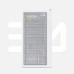 Case MONTECH XR WHITE, Mid-Tower, mATX, ATX, x3 Fan ARGB, USB-c - Imagen 4