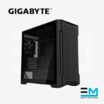 Case Case GIGABYTE C102 GLASS, Mid-Tower, mATX, x2 Fan  BLACK