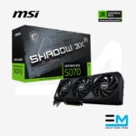 Tarjeta de video MSI RTX 5070 SHADOW 3X OC, 12GB GDDR7, PCI-Express 5.0