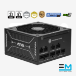 Fuente MSI MAG A750GLS PCIE5, 750W, 80 PLUS Gold ATX. MODULAR
