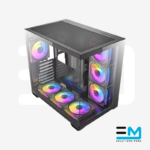 Case Gaming Mid-Tower Antec CX Mirror – ATX/mATX/ITX, 7 Ventiladores ARGB 120mm, Vidrio Templado, USB 3.2 Gen 1 Tipo C – Negro